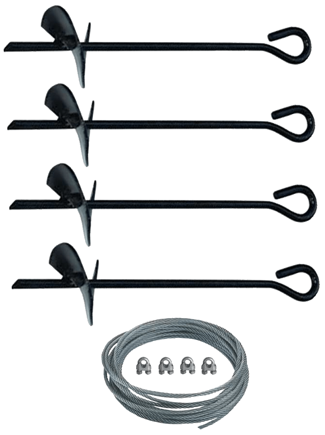 Minute Man Anchor Kit for Storage Shed H & S Mobile Home Supplies